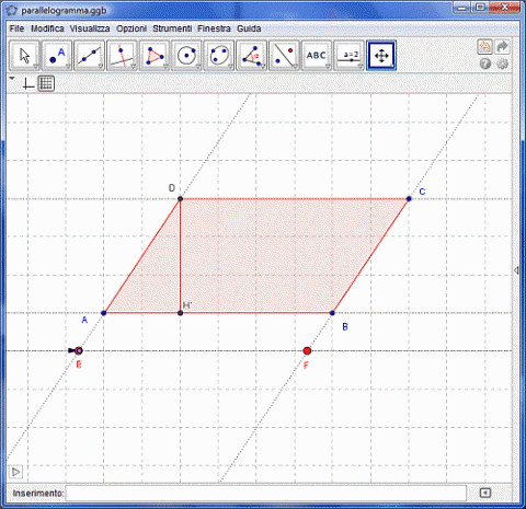 Area del Parallelogramma